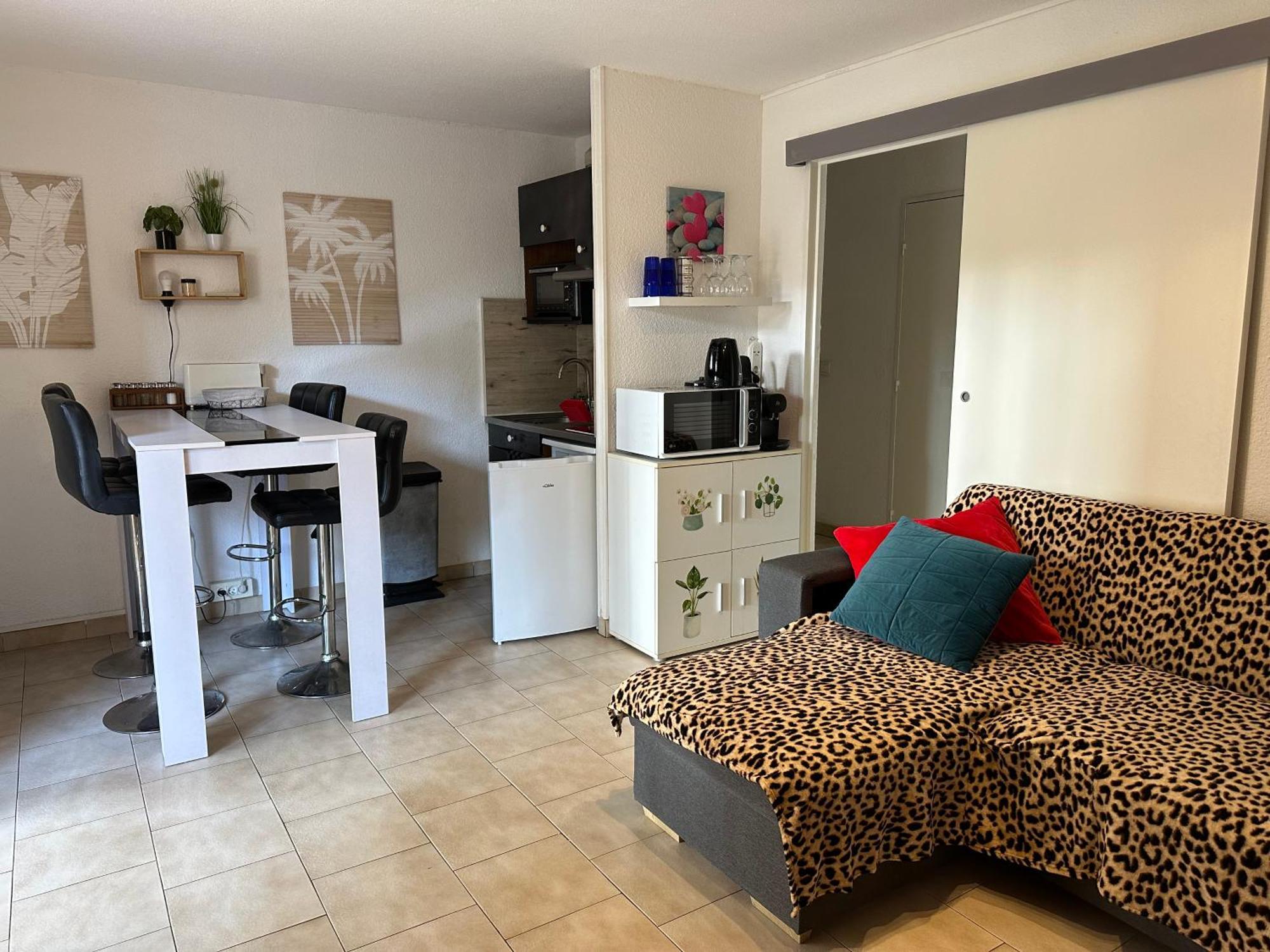 T2 Rdc A Canet En Roussillon Europa 4 Pers ,Piscine,Clim, Tennis, Parking Exterior foto